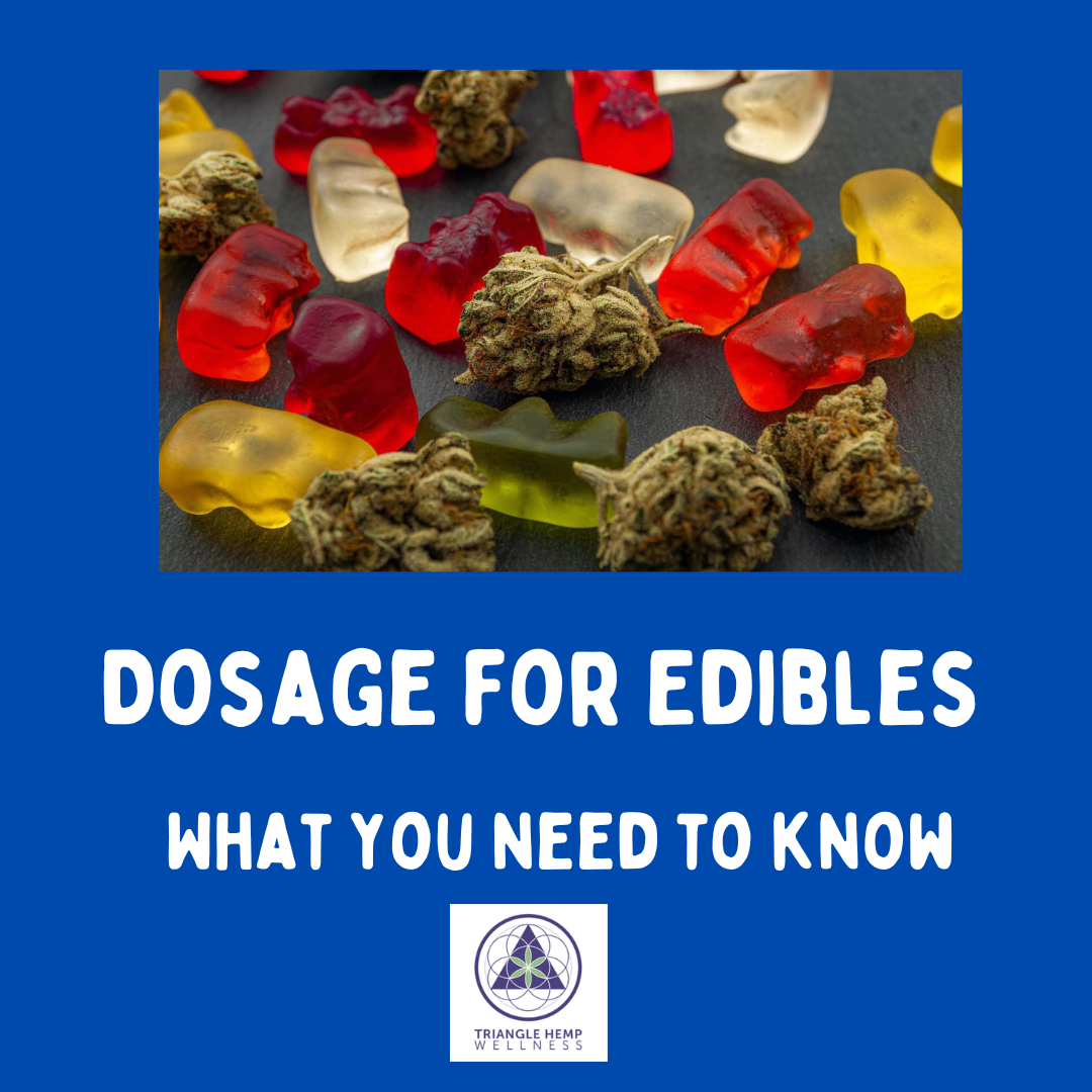 Dosage For Edibles. What You Need To Know. – Triangle Hemp Wellness