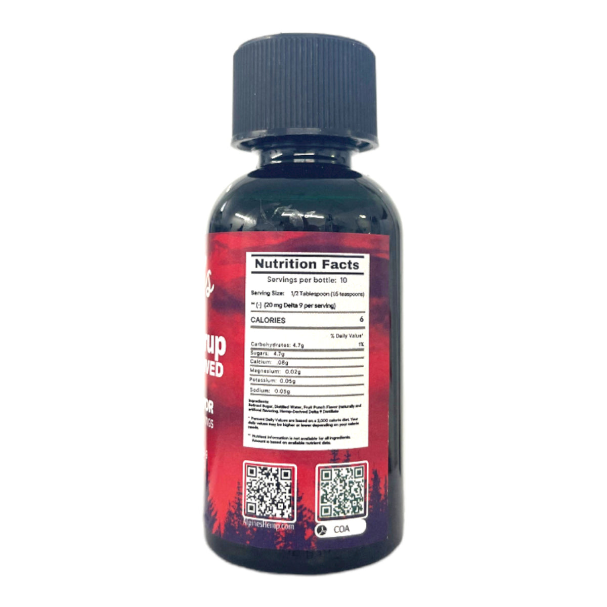 420 mg Fast-Acting Delta 9 THC Syrup - All Strains – Triangle Hemp Wellness