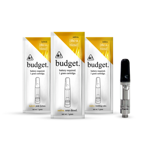 Budget 1 gram THC-A Cartridges