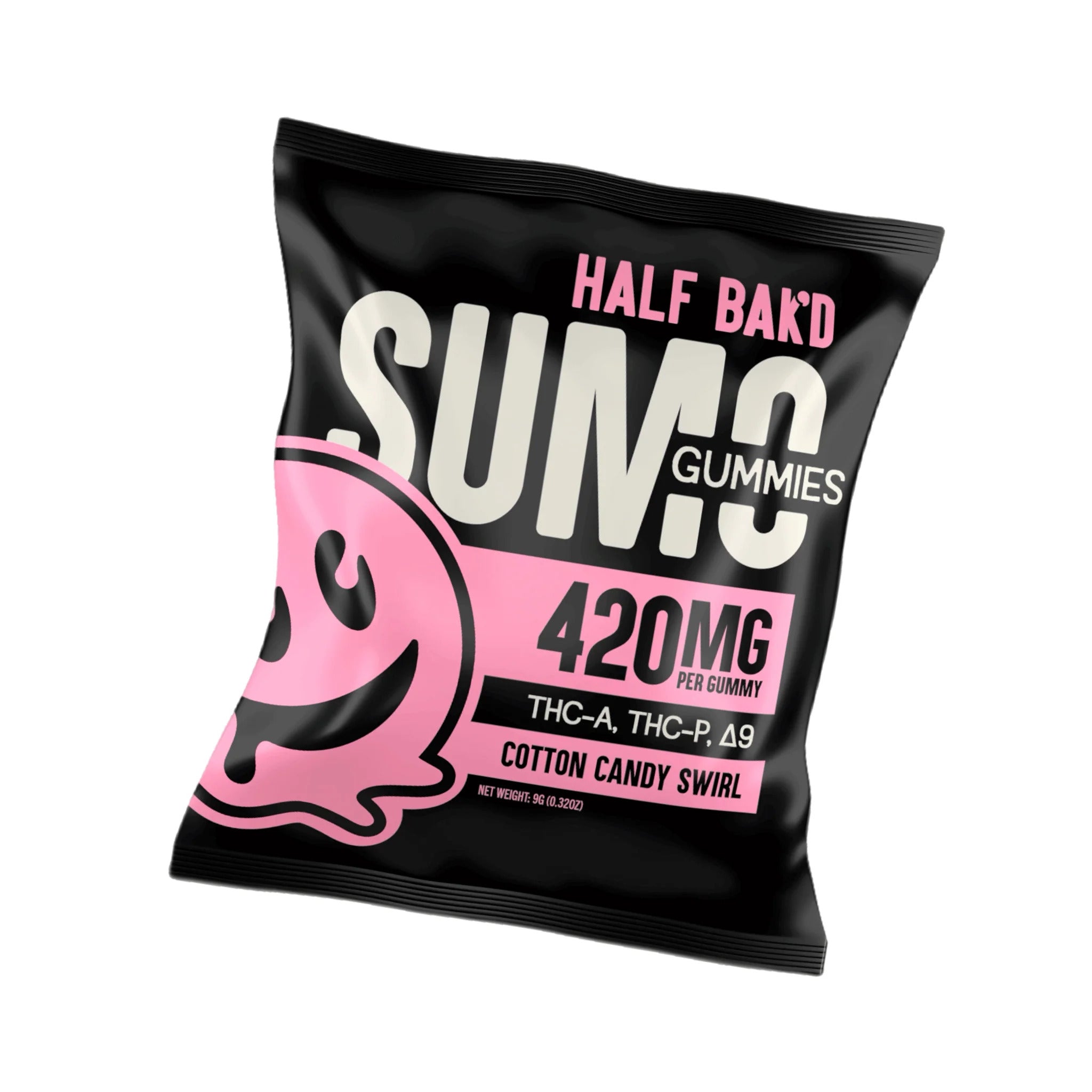 Half Bak’d Sumo Blend Gummies 2ct 840mg - Triangle Hemp Wellness