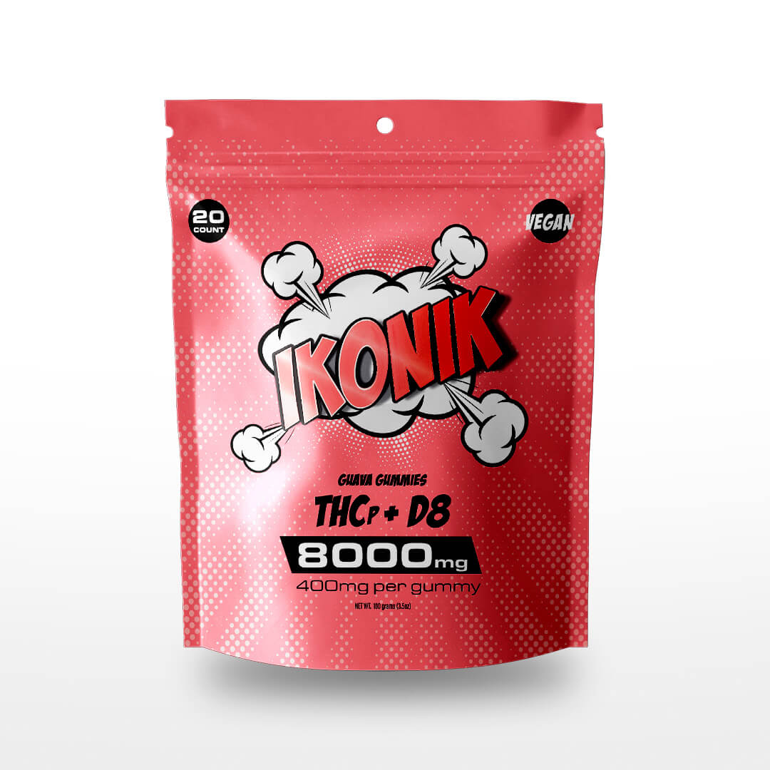 Ikonik THCP + D8 Gummies | (20ct) 8000mg - Triangle Hemp Wellness