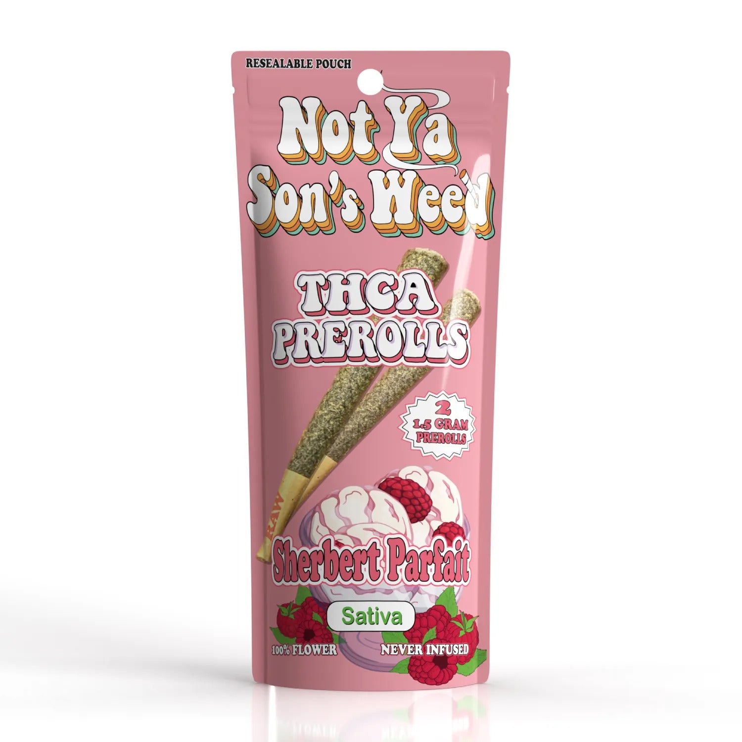 NYSW Sherbert Parfait Pre Roll – THCA 2 Pack - Triangle Hemp Wellness