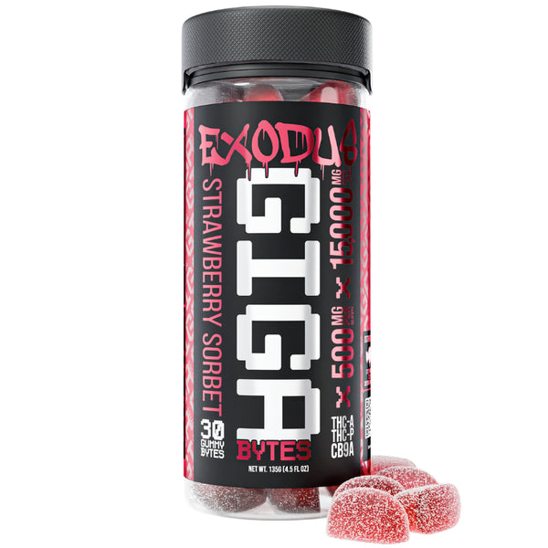 EXODUS GIGABYTES GUMMIES 15000MG - Triangle Hemp Wellness