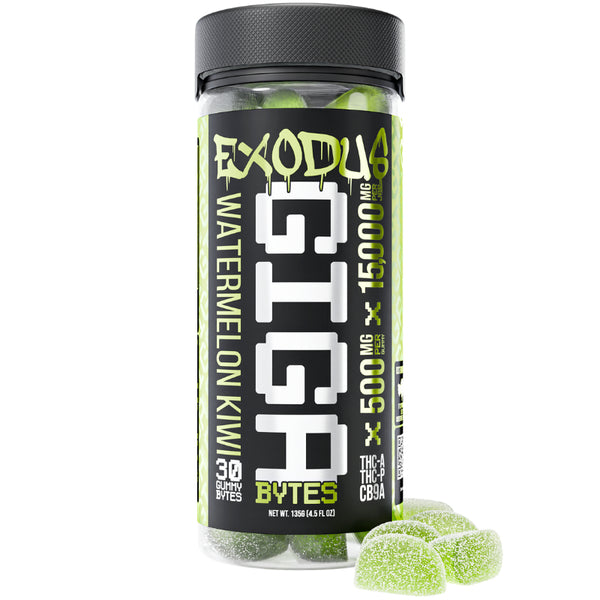 EXODUS GIGABYTES GUMMIES 15000MG - Triangle Hemp Wellness