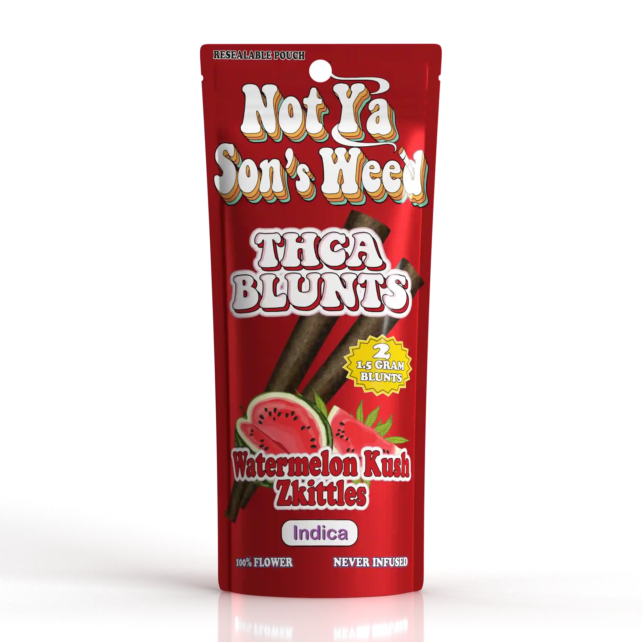 NYSW Watermelon Kush Zkittles Blunt – THCA 2 Pack - Triangle Hemp Wellness