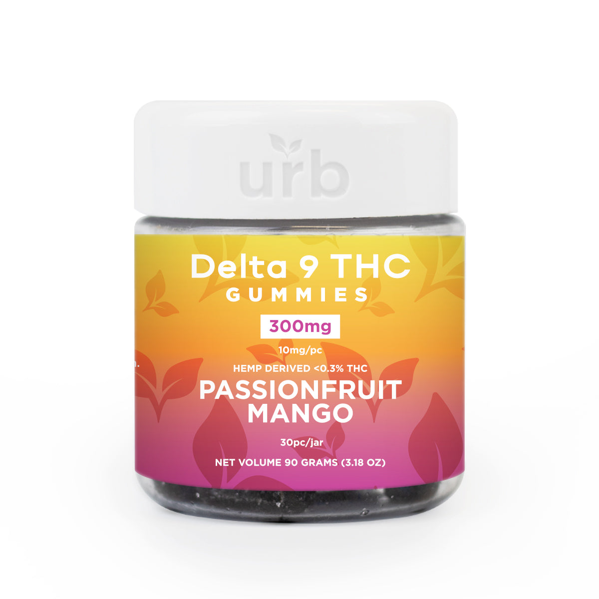 Urb Delta 9 THC 300mg Gummies - Triangle Hemp Wellness